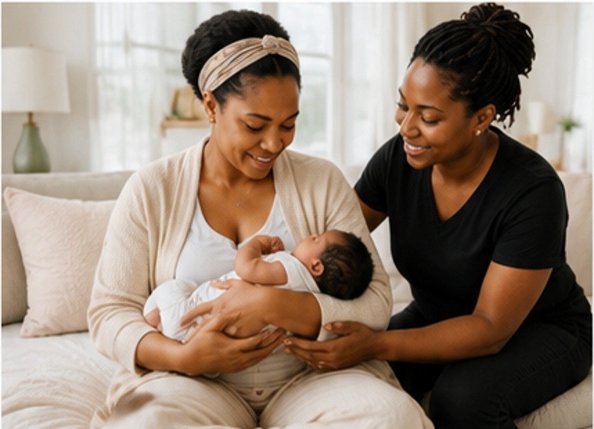 Postpartum Doula supporting a Florida family